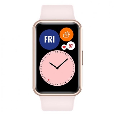 Huawei 55025876 Watch Fit Active Edition Pink - Tamaño Pantalla: 1,64 ''; Touchscreen: Sí; Correa Desmontable: Sí; Duración De La Batería: 240 H; Capacidad Bateria: 100 Mah