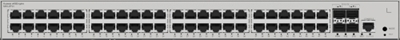 Huawei 98012385 Huawei S310-48P4X. Puertos tipo básico de conmutación RJ-45 Ethernet: Gigabit Ethernet (10/100/1000), Cantidad de puertos básicos de conmutación RJ-45 Ethernet: 48, Número de módulos SFP+ instalados: 4, Puerto de consola: RJ-45. Energía sobre Ethernet (PoE). Montaje en rack, Factor de forma: 1U
