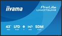 Iiyama LH4375UHS-B2AG - iiyama LH4375UHS-B2AG. Diseño de producto: Pantalla plana para señalización digital. Diago