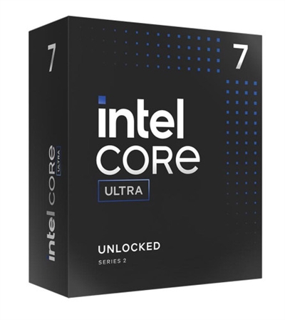Intel BX80768265 Intel Core Ultra 7 265. Familia de procesador: Intel Core Ultra 7, Socket de procesador: FCLGA1851, Fabricante de procesador: Intel. Unidad de procesamiento neuronal (NPU): Intel AI Boost, Entornos de trabajo de software de IA compatibles con el núcleo NPU: DirectML, OpenVINO, Windows ML, ONNX RT, WebNN, Rendimiento total del procesador de hasta: 33 TOPs. Canales de memoria: Doble canal, Memoria interna máxima que admite el procesador: 192 GB, Tipos de memoria que admite el procesador: DDR5-SDRAM. Modelo de adaptador gráfico incorporado: Intel Graphics, Salidas compatibles de adaptador gráfico incorporado: HDMI 2.1, Embedded DisplayPort (eDP) 1.4b, DisplayPort 2.1, Frecuencia base de gráficos incorporada: 300 MHz. Segmento de mercado: Escritorio, Condiciones de uso: Puesto de trabajo, PC/Client/Tablet, Versión de entradas de PCI Express: 4.0, 5.0