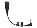 Jabra 8800-00-46 - Jabra - Cable para auriculares - microconector macho a Desconexión rápida macho