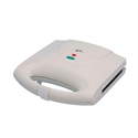 Jata JESW1232 - Sandwichera Jata Jesw232 Para 2 Sandwich 750W Blanco ''Colección Premium - Sandwichera Dob