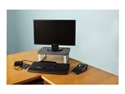 Kensington 60089 - Kensington SmartFit Plus - Base - para Monitor - gris, negro - tamaño de pantalla: 21'' - 