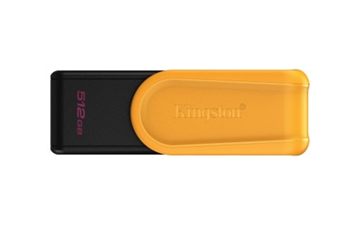 Kingston DTXS/512GB con tapón giratorio en colores llamativosKingston DataTraveler® Exodia™ S es una solución de almacenamiento básica compatible con USB 3.2 Gen 1 para portátiles, equipos de sobremesa y otros dispositivos digitales. DT Exodia S permite transferencias rápidas y el almacenamiento de documentos, vídeo, música y más. Con capacidades de hasta 512GB*, DT Exodia S cuenta con un tapón giratorio en diversos colores. Su diseño la convierte en una útil solución de almacenamiento para el trabajo, el estudio o el hogar. DT Exodia S cuenta con una garantía de cinco años, soporte técnico gratuito y la legendaria fiabilidad de Kingston®.Diseño dinámicoEl tapón giratorio permite un acceso sencillo y proteger el conector USB.Exclusivas y prácticasEsta colorida solución de almacenamiento compatible con USB 3.2 Gen 1 permite transferencias de datos sencillas.