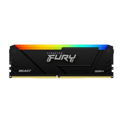 Kingston KF432C16BB2A/8 MODULO MEMORIA RAM DDR4 8GB 3200MHz KINGSTON FURY BEAST RGB CL 16 1.35V