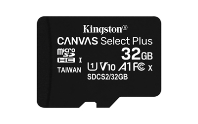 Kingston SDCS2/32GB-3P1A Excelente rendimiento, velocidad y durabilidad.Las tarjetas microSD Canvas Select Plus de Kingston son compatibles con dispositivos Android y han sido diseñadas para un rendimiento de nivel A1. Se caracteriza por una mayor velocidad y capacidad para cargar más rápido las aplicaciones, así como para capturar imágenes y vídeos de múltiples capacidades hasta 512 GB*. Excelentes en rendimiento, velocidad y durabilidad, las tarjeas microSD Canvas Select Plus han sido diseñadas para una alta fiabilidad al tomar fotos y filmar imágenes, así como para editar vídeos de alta definición. Las tarjetas Canvas de Kingston han sido sometidas a exhaustivas pruebas en los más rigurosos entornos y condiciones, con el objeto de que pueda llevarlas consigo con la confianza de que sus fotos, vídeos y archivos estarán protegidos. Disponibles con garantía vitalicia. - Velocidades de UHS-I Clase 10 de hasta 100 MB/s*- Optimizadas para uso con dispositivos Android- Capacidades de hasta 512 GB**- Duraderas- Garantía vitalicia* La velocidad puede variar en función de las características del hardware, del software y del uso del equipo anfitrión.**Algunas de las capacidades especificadas en un dispositivo de almacenamiento Flash se emplean para formateo y otras funciones; por tanto no están disponibles para el almacenamiento de datos. Por este motivo, la capacidad real de almacenamiento de datos es inferior a la indicada en los productos. Consulte información más detallada en la Guía de memoria Flash de Kingston, en kingston.com/flashguide.