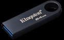 Kingston KE-U2X64-1AC - Kingston DataTraveler SE9 G3 - Unidad flash USB - 64 GB - USB 3.2 Gen 1 - níquel oscuro