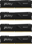 32Gb Ddr4-3200Mhz Cl16 Dimm (Kit Of 4) Fury Beast Black