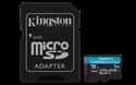 Kingston Technology Tarjeta microSDXC Canvas Go Plus Gen4 de 1 TB, 200 MB/s, A2 U3 V30 y adaptador