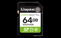 Kingston SDS3/64GB - Para videocámaras Full HD en 1080pLa tarjeta SD Canvas Select Plus ofrece un rendimiento f