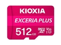 Micro Sd Kioxia 512Gb Exceria Plus Uhs-I C10 R98 Con Adaptador