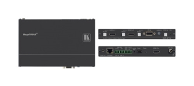 Kramer 20-8035801290 Dip-31 - Tipología Genérica: Distribuidor De Video; Tipología Específica: Caja De Conexiones; Funcionalidad: Gestionar El Contenido Multimedia; Color Primario: Negro; Material: Acero