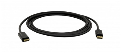 Kramer 97-0611006 C-Dpm/Hm/Uhd-6 - Tipología: Adaptador; Longitud: 1,8 Mt; Tipologia Conector A: Displayport; Formato Conector A: Ninguno; Tipologia Conector B: Hdmi; Formato Conector B: Ninguno; Nº De Unidades Por Paquete: 1
