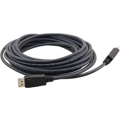 Kramer 97-1717025 Kramer Electronics C-MDPM/MDPM. Longitud de cable: 7,6 m, Conector 1: DisplayPort, Conector 2: DisplayPort. Cantidad por paquete: 1 pieza(s)