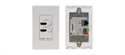 Kramer 20-804971195 - Kramer Electronics WP-211T. Color del producto: Blanco, Material: Aluminio, Diseño de prod