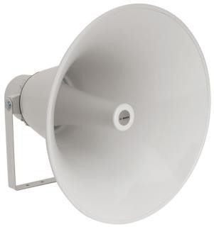 Ld-Systems LDCEH30 El altavoz de bocina CE H30 de LD Systems combina una gran potencia sonora con una construcción robusta, y reproduce el habla con claridad incluso a largas distancias. Está fabricado en ABS, es totalmente resistente a la intemperie según la clase de protección IP66 y, gracias a su alta resistencia a los impactos, es apto incluso para las aplicaciones exteriores más exigentes. Además, está equipado con un soporte en U giratorio 180 grados para facilitar su instalación.Con una potencia de salida de 30 W y una respuesta de frecuencia de 420 Hz a 6 kHz, reproduce audio con facilidad.