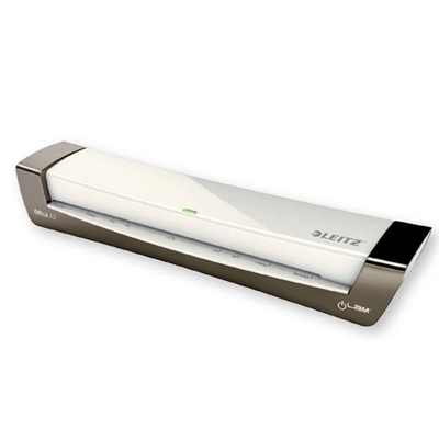 Leitz 72530084 Plastificadora De Documentos A3 Con Un Ancho Maximo De 320 Mm Y Un Grosor Maximo De Funda De 125 Micras. Su Tiempo De Calentamiento Es De 1 Minuto Y La Velocidad De Plastificacion De 400 Mm/Min. Tiene Una Potencia De 375 W. Medidas 128 X 465 X 76 Cm.