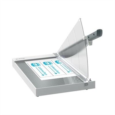 Leitz 90220000 Guillotina A3 Para Uso General En La Oficina Con Tecnologi¿½A De Luz Edgeglow Que Ilumina El Fi Lo Para Mayor Visibilidad Y Precisii¿½N.
