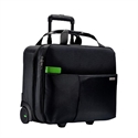 Leitz 60590095 - Maleta Trolley Para Cabina Ligera Y De Calidad Con Dos Compartimentos Principales Y Otro M