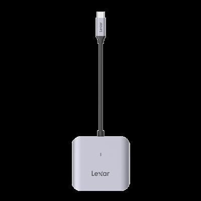 Lexar LRW510U-BNHNG Lexar LRW510U-BNHNG. Tarjetas de memoria compatibles: CFexpress, Color del producto: Gris, Velocidad de transferencia de datos: 10000 Mbit/s. Interfaz: USB 3.2 Gen 2 (3.1 Gen 2) Type-C. Ancho: 639 mm, Profundidad: 60 mm, Altura: 15 mm. Cantidad por paquete: 1 pieza(s), Ancho del paquete: 0,15 mm. Periodo de garantía: 2 año(s)