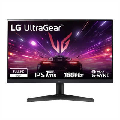 Lg 24GS60F-B LG 24GS60F. Diagonal de la pantalla: 61 cm (24), Resolución de la pantalla: 1920 x 1080 Pixeles, Tipo HD: Full HD, Tecnología de visualización: LCD, Tiempo de respuesta: 1 ms, Relación de aspecto nativa: 16:9, Ángulo de visión, horizontal: 178°, Ángulo de visión, vertical: 178°. montaje VESA. Color del producto: Negro