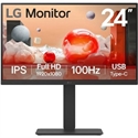 Monitor Profesional Lg 24Ba750-B 23.8/ Full Hd/ Multimedia/ Regulable En Altura/ Negro