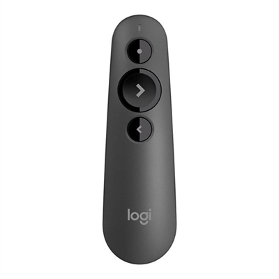 Logitech 910-005843 Logitech R500s - Control remoto para presentaciones - 3 botones - grafito