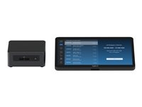 Logitech TAPZOOMBASE/2 Logitech Room Solutions for Zoom include everything you need to build out conference rooms with one or two displays. The ''Base'' bundle comes pre-configured with a Zoom-approved i7 mini PC, Windows 10 IOT Enterprise, a PC mount with cable retention, Logit