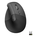 Ratón Vertical Inalámbrico Por Bluetooth/ 2.4Ghz Logitech Lift Vertical Ergonomic Mouse Business/ Hasta 4000 Dpi/ Grafito