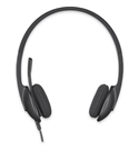 Logitech 981-000475 - Usb Headset H340 - Tipología: Cascos Con Cable; Micrófono Incorporado: Sí; Control Remoto: