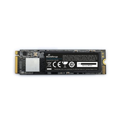 Mediarange MR1031 DISCO DURO M2 SSD PCIE3 MEDIARANGE 256GB LECTURA 2040MBS ESCRITURA 1270MBS