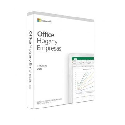 Microsoft T5D-03325 Microsoft Office Home & Business 2019. Cantidad de licencia: 1 licencia(s). Espacio mínimo de almacenamiento del disco: 4000 MB, RAM mínima: 2048 MB, Velocidad mínima del procesador: 1600 MHz