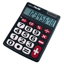 Milan 151708BL - Calculadora De Sobremesa Con Pantalla Extragrande (Hasta 8 Digitos). Las Funciones Que Per