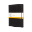 Moleskine QP090 - Cuaderno Con Cubierta Dura De Carton Color Negro Y Encuadernacion Cosida. Dise?O Con Punta