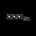 Montech HYPER FLOW SILENT 360 BLACK - DISIPADOR REF LIQUIDA MONTECH HYPERFLOW S360 B 3VENT 120MM INTEL-AMD ARGB BLACK