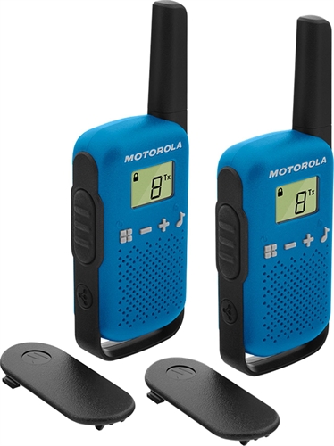 Motorola B4P00811LDKMAW Motorola T42 Walkie Talkie 4Km 6Ch Azul Duo