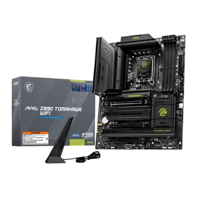Msi 911-7E39-001 La MSI MAG B860 TOMAHAWK WIFI es una potente placa base con socket LGA 1851 y chipset Intel® B860, diseñada para procesadores Intel® Core™ Ultra (Serie 2). Ofrece conectividad de vanguardia con Wi-Fi 7, LAN 5G y Thunderbolt™ 4, junto con soporte para memoria DDR5 de hasta 9200+ MT/s (OC) y almacenamiento M.2 Gen5 de alto rendimiento. Ideal para configuraciones de gaming y trabajo intensivo, combina velocidad, estabilidad y funciones avanzadas.