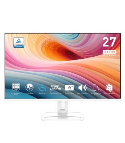 Msi 9S6-3PD3CM-027 MSI MONITOR PRO MP275W E2. 27 IPS PLANO. 1920x1080. 120HZ. BLANCO.