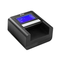 Mustek D9 - Detector de billetes falsos compacto. Fácil uso, acepta billetes por ambos lados. Equipado