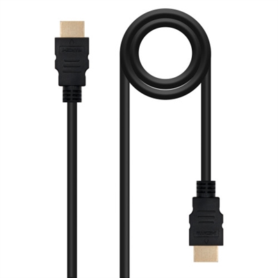 Nanocable 10.15.1710 CABLE HDMI v1.4b CON CONECTOR HDMI TIPO A MACHO EN AMBOS EXTREMOSEl cable HDMI v1.4b alcanza resoluciones de video de 4K x 2K, permite 3D sobre HDMI cuando se conecta a dispositivos HDMI. Además está fabricado con conductores de cobre que garantiza la máxima calidad de transmisión.Soporta DOLBY True-HD y DTS-HD, 8 canales de descompresión de audio digital en tasa de 192KHz con 24bits. ¡No perderás ni un solo detalle en audio, video o datos!Los conectores están blindados en oro para tener una señal sin pérdida de calidad. Múltiple apantallamiento para la máxima reducción de interferencias.Alta velocidad, red bidireccional con velocidades de hasta 100 Mbps.