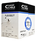Nanocable 10.20.0304 - Especificaciones Técnicas Bobina Cable De Red Cat. 5E Utp Awg24 Rígido Calidad Garantizada