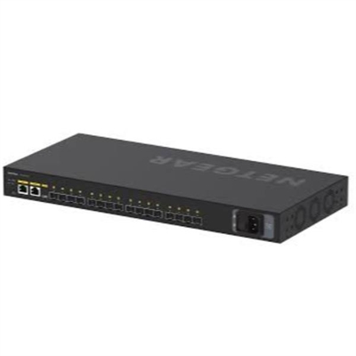 Netgear GSM4212P-100EUS NETGEAR AV Line M4250-10G2F-PoE+ - Conmutador - L3 - Gestionado - 10 x 10/100/1000 (8 PoE+) + 2 x Gigabit SFP - flujo de aire de lado a lado - montaje en rack - PoE+ (125 W)