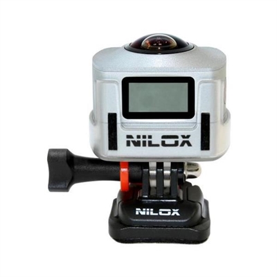 Nilox 13NXAK1800001 Action Cam 180 - Resolución: Hd 1440; Resolución Efectiva Foto: 8 Mp; Autonomía Máxima En Condiciones Óptimas: 60 Min; Peso: 61 Gr; Modalidad: Automático; Formato Vídeo 16:9: No