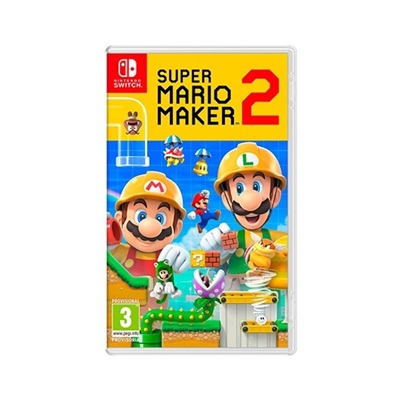 Nintendo 10002137 Deja que tu imaginaciÃ³n vuele con nuevas herramientas, partes de curso y caracterÃ­sticas mientras creas los cursos de Super Mario de tus sueÃ±os. Esta secuela de Super Mario Maker se lanza exclusivamente en Nintendo Switch.