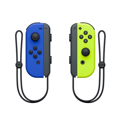 Nintendo 10002887 Par de mandos Joy-Con, derecho e izquierdo, con dos correas de los mandos Joy-Con (grises). SegÃºn el juego, se pueden usar varios pares de Joy-Con para jugar en una consola Nintendo Switch con mÃ¡s jugadores.