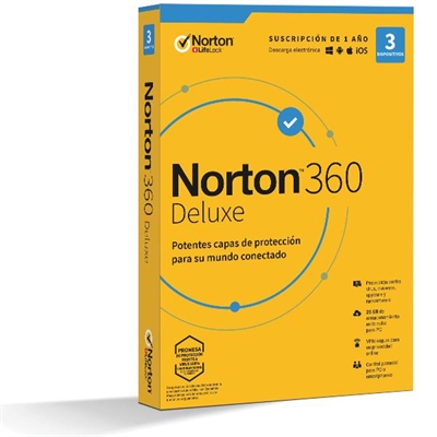 Norton 21401418 Nor360 Del 50Gb Es 1Usr 5Dev 12Mo - 