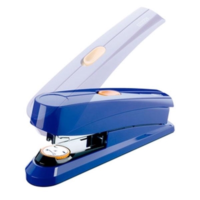 Novus 020-1676 Grapadora Metalica Con Carcasa De Plastico Color Azul. Es Compatible Con Grapas 24/8. Profundidad De 65 Mm. Dispone De Diferentes Tipos De Grapado: Abierto Y Cerrado Y Su Capacidad Es De Hasta 50 Hojas. Sistema De Grapado En  Bypass Para Grapar De 2 Hasta 50 Hojas Sin Tener Que Cambiar Las Grapas 24/8. Incluye Caja De 1000 Grapas 24/8.