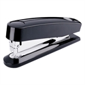 Novus 020-1056 - Grapadora De Oficina Metalica Con Carcasa De Plastico Brillante Color Negro. Con Sistema P