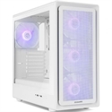 CAJA SEMITORRE/ATX NOX HUMMER AERO S/FUENTE USB3.0-TYPE C BLANCA ARGB C/VENTANA