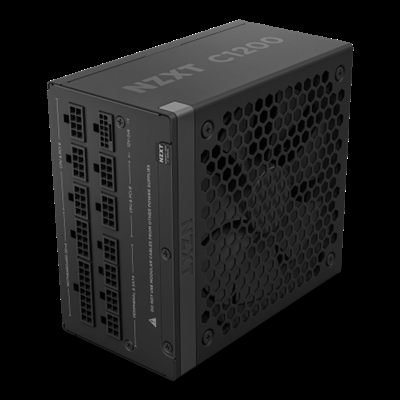 Nzxt PA-2G2BB-EU NZXT C1200 Gold. Potencia total: 1200 W, Voltaje de entrada AC: 100 - 240 V, Corriente de entrada: 7 - 14 A. Alimentador de energía para tarjeta madre: 24-pin ATX, Longitud del cable de alimentación de la placa base: 60 cm, Longitud del cable de alimentación SATA: 150,500 mm. Utilizar con: PC, Factor de forma de fuente de alimentación (PSU): ATX, Certificación 80 PLUS: 80 PLUS Gold. Color del producto: Negro, Tipo de enfriamiento: Activo, Diámetro de ventilador: 13,5 cm. Ancho: 150 mm, Profundidad: 160 mm, Altura: 86 mm
